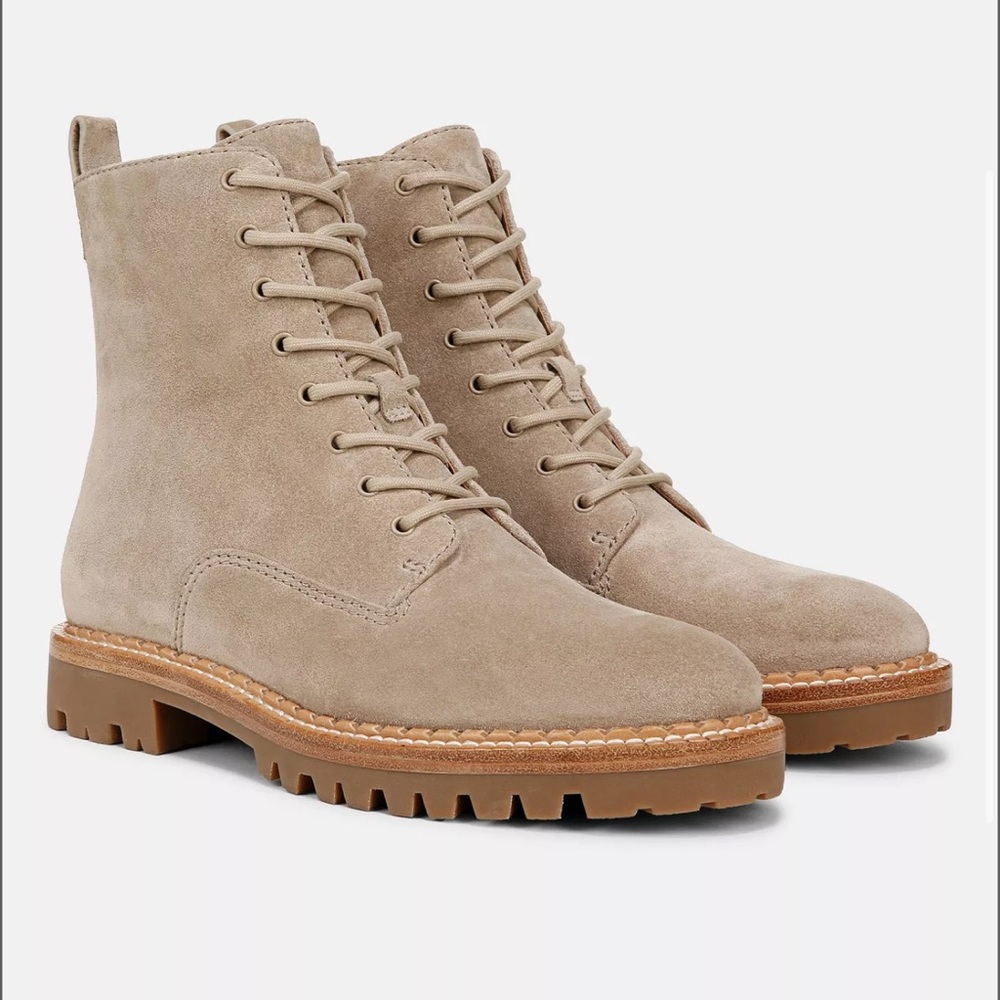 Vince. Cabria Suede Lug Boot SIZE 8